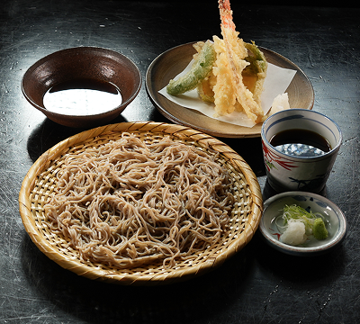 画像:天婦羅ざる蕎麦
