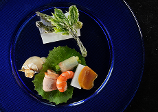 画像:季節の旬の食材を使ったお料理