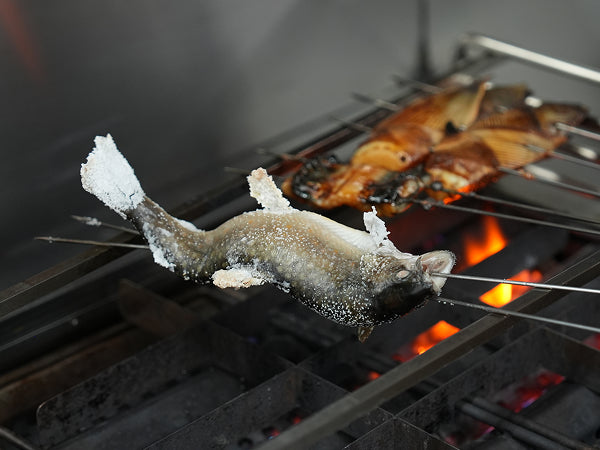 画像：信州らしさを五感で味わっていただける焼き魚