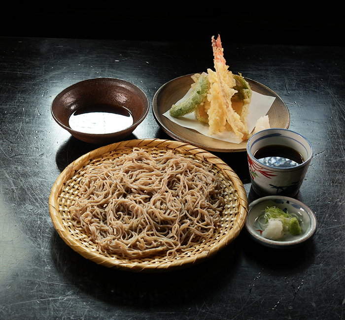 画像：天婦羅ざる蕎麦