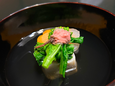 画像：季節の恵みを活かしたお料理